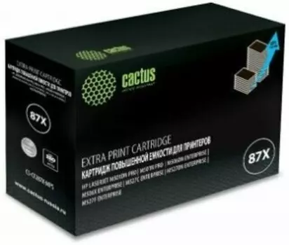 Картридж Cactus CS-CF287X-MPS черный