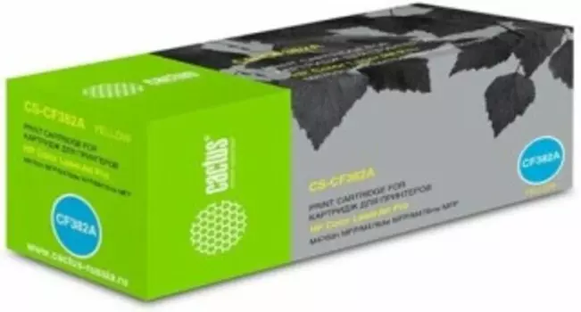 Картридж Cactus CS-CF382A желтый