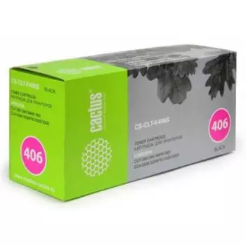 Картридж Cactus CS-CLT-K406S черный