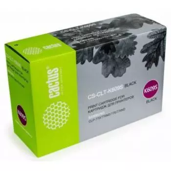 Расходный материал для печати Cactus CS-CLT-K609S черный (Картридж)