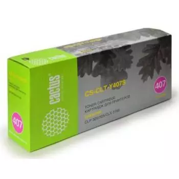 Картридж Cactus CS-CLT-Y407S желтый