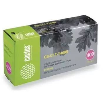 Картридж Cactus CS-CLT-Y409S желтый (Картридж)