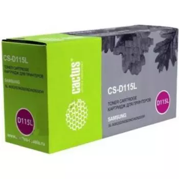 Картридж Cactus CS-D115L черный