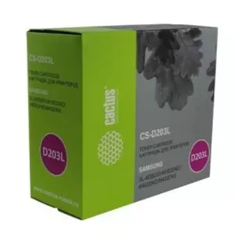 Картридж Cactus CS-D203E черный