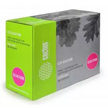 Картридж Cactus CS-D3470B черный