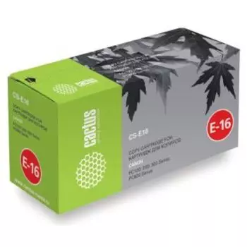 Картридж Cactus CS-E16 черный