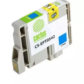 Картридж Cactus CS-EPT0542 голубой (Картридж)