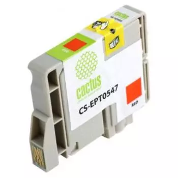 Картридж Cactus CS-EPT0547 красный (Картридж)