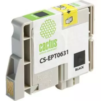 Картридж Cactus CS-EPT0631 черный (Картридж)