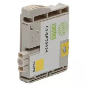Картридж Cactus CS-EPT0634 желтый (Картридж)