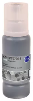 Чернила для картриджа Cactus CS-EPT07D14 115PBK черный фото 70мл