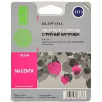 Расходный материал для печати Cactus CS-EPT1713 пурпурный