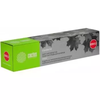 Картридж Cactus CS-EXV12 черный