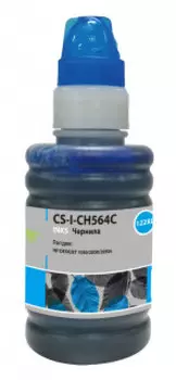 Картридж Cactus CS-I-CH564C голубой 100мл (Чернила)