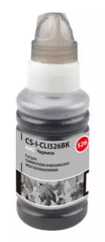 Картридж Cactus CS-I-CLI526BK черный 100мл (Чернила)