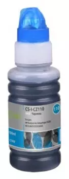 Картридж Cactus CS-I-CZ110 голубой 100мл (Чернила)