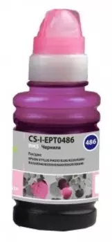 Картридж Cactus CS-I-EPT0486 светло-пурпурный 100мл (Чернила)