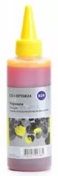 Картридж Cactus CS-I-EPT0824 желтый 100мл (Чернила)