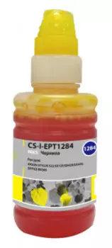 Картридж Cactus CS-I-EPT1284 желтый 100мл (Чернила)