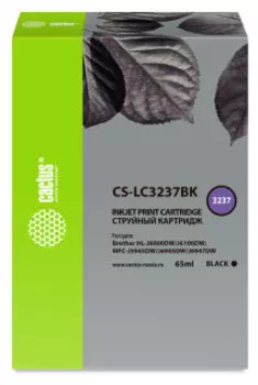Картридж Cactus CS-LC3237BK черный