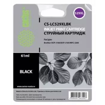 Картридж Cactus CS-LC529XLBK (Картридж)