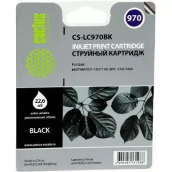 Расходный материал для печати Cactus CS-LC970BK