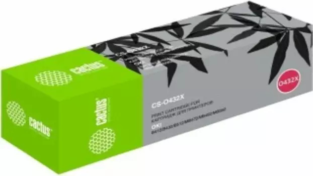 Картридж Cactus CS-O432X 45807120 черный
