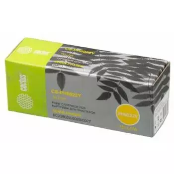 Картридж Cactus CS-PH6022Y желтый