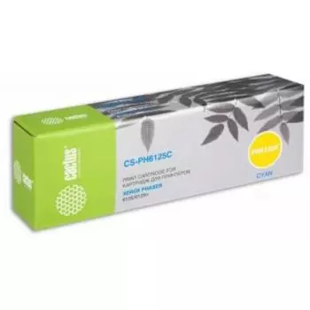 Картридж Cactus CS-PH6125C голубой (Картридж)