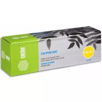 Картридж Cactus CS-PH6130C голубой (Картридж)
