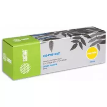 Картридж Cactus CS-PH6140C голубой (Картридж)
