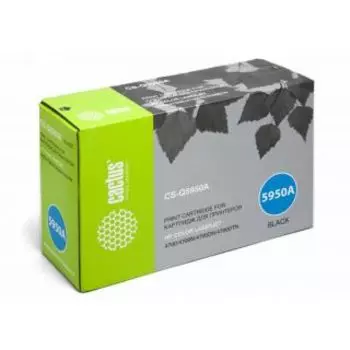 Расходный материал для печати Cactus CS-Q5950AV черный