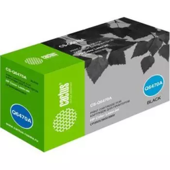 Картридж Cactus CS-Q6470A черный