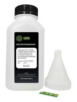 Тонер Cactus CS-RK-CE285A черный 85гр. (с чипом)