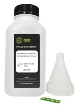 Тонер Cactus CS-RK-TK1200 черный 125гр. (с чипом)