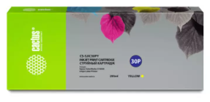 Картридж Cactus CS-SJIC30PY желтый