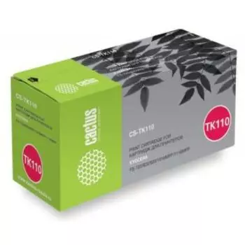 Расходный материал для печати Cactus CS-TK110 черный