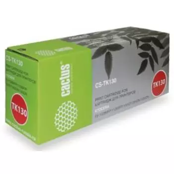 Картридж Cactus CS-TK130 черный