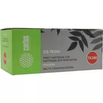 Картридж Cactus CS-TK340 черный