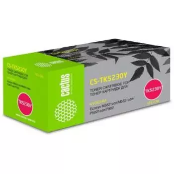 Картридж Cactus CS-TK5230Y
