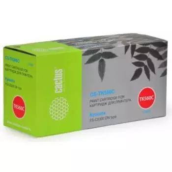 Расходный материал для печати Cactus CS-TK560C голубой