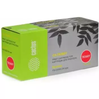 Расходный материал для печати Cactus CS-TK560Y желтый