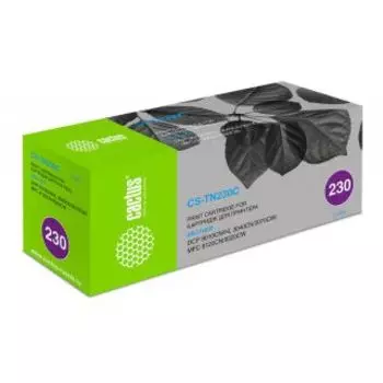 Картридж Cactus CS-TN230C голубой