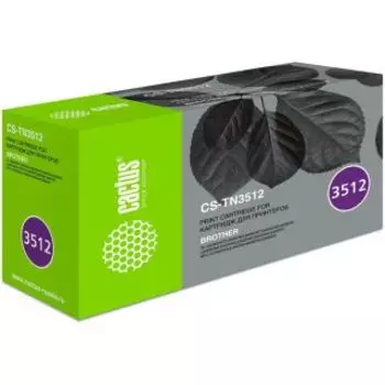 Картридж Cactus CS-TN3512 черный
