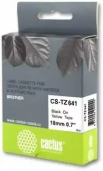 Картридж Cactus CS-TZ641 черный (Картридж)