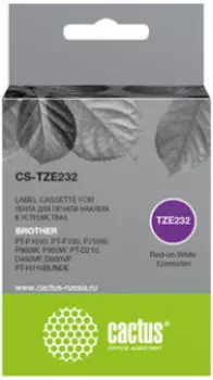 Картридж Cactus CS-TZE232 черный