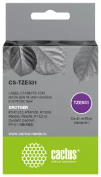 Картридж Cactus CS-TZE531 черный