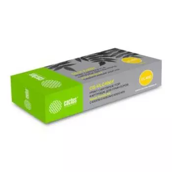 Картридж Cactus CS-VLC400Y желтый (Картридж)