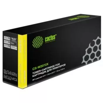 Расходный материал для печати Cactus CS-W2072X желтый