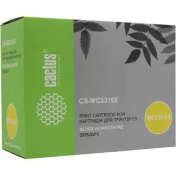 Картридж Cactus CS-WC3315X черный